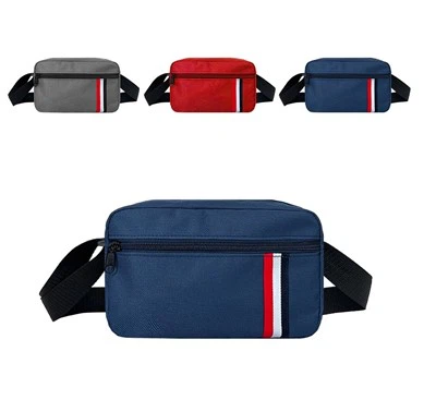 Beg Pinggang Kalis Air Mewah Wanita Pek Kipas Sukan Mini Boleh Disesuaikan Dengan Beg Dada Boleh Laras Penutup Zip Berlari Latihan